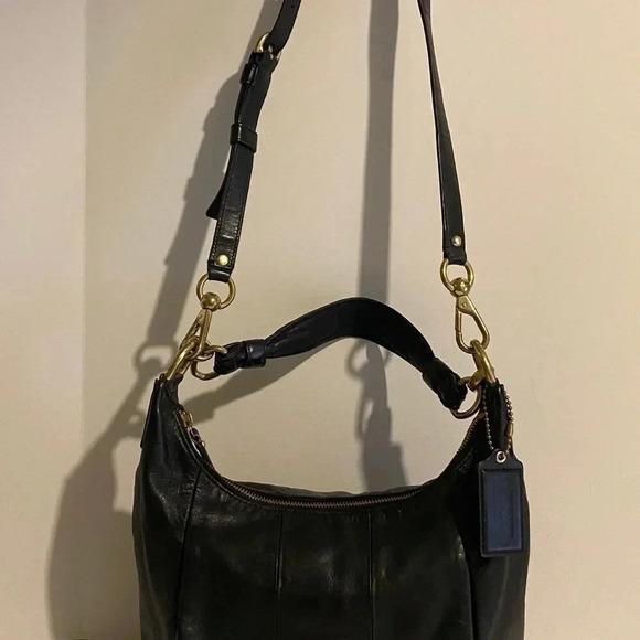 Coach Black leather crossbody handbag - Picture 8 of 14